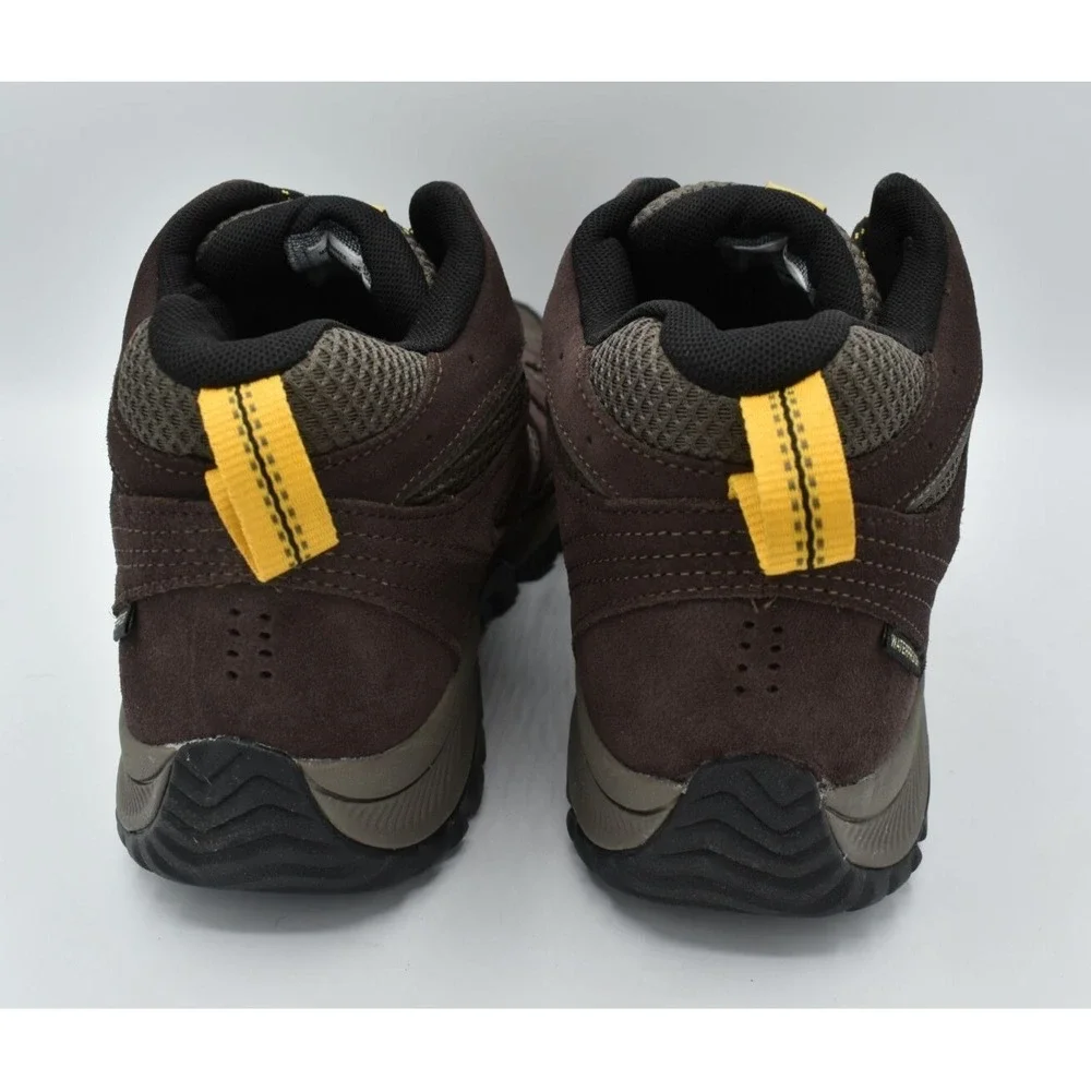 Merrell Mens Size 9.5 Oakcreek Mid Waterproof Expresso Hiking Boots Shoes